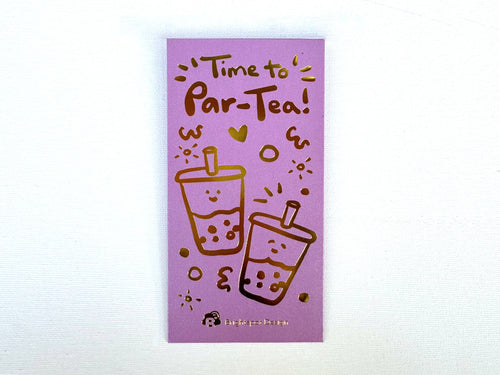 Boba Par-Tea Red Envelopes - Front & Company: Gift Store