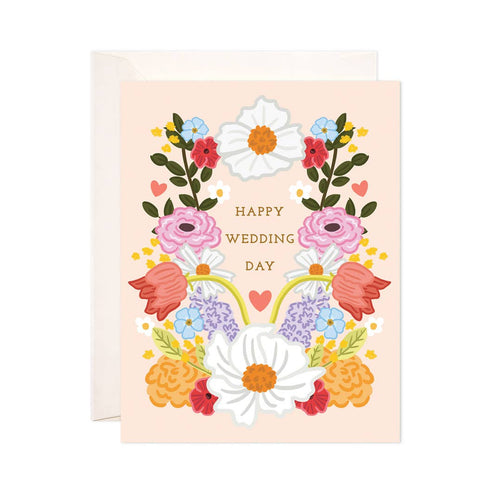 Wedding Day Greeting Card - Wedding Card, Gift - Front & Company: Gift Store