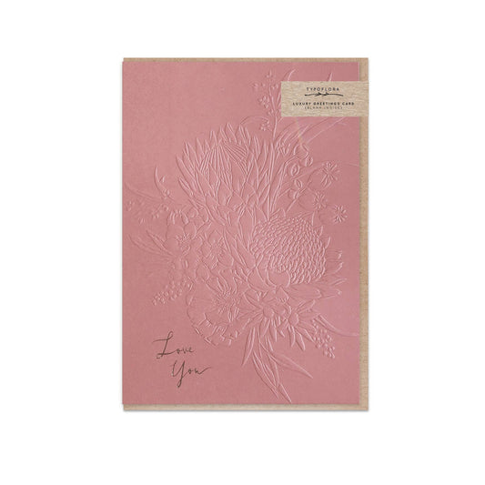 Terracotta Love You Card