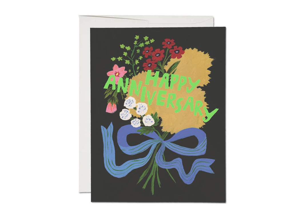 Anniversary Bouquet anniversary greeting card