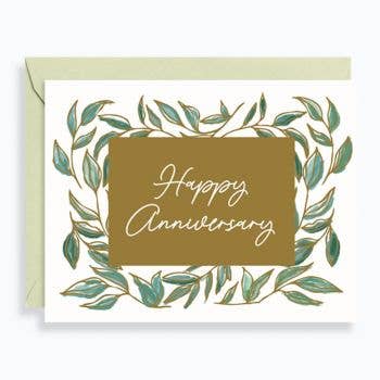 Love You Always Anniversary Greeting Card - Front & Company: Gift Store
