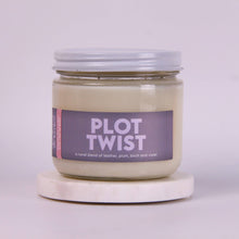 Load image into Gallery viewer, 2-Wick #TBR PLOT TWIST Scented Soy Wax Candle
