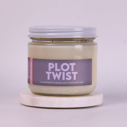 2-Wick #TBR PLOT TWIST Scented Soy Wax Candle - Front & Company: Gift Store