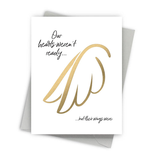 Angel Wings – Thoughtful Sympathy Card - Front & Company: Gift Store