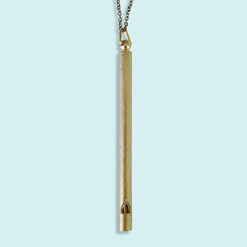 Long Whistle Necklace - Front & Company: Gift Store