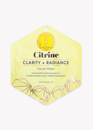 Brightening Citrine Inspired Facial Mask - Front & Company: Gift Store