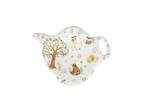 Porcelain tea bag holder Forest Party Isabelle Rose - Front & Company: Gift Store