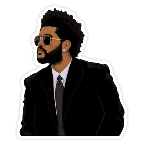 The Weeknd Sticker - Front & Company: Gift Store