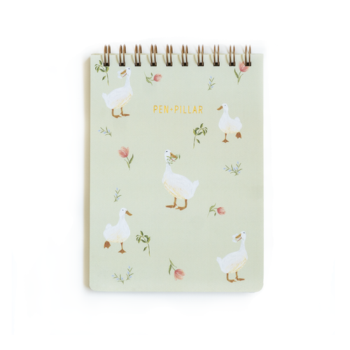 Duck Top Spiral Notebook - Front & Company: Gift Store