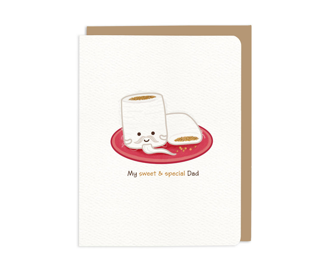 My Sweet & Special Dad – Dragon's Beard Candy card