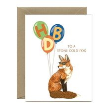 Load image into Gallery viewer, Stone Cold Fox Birthday Card
