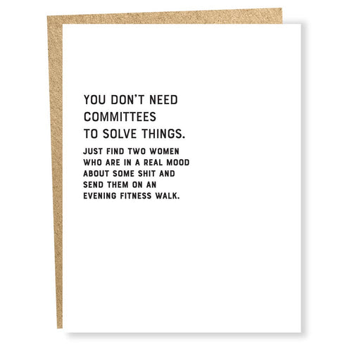#5111: Committees Card - Front & Company: Gift Store