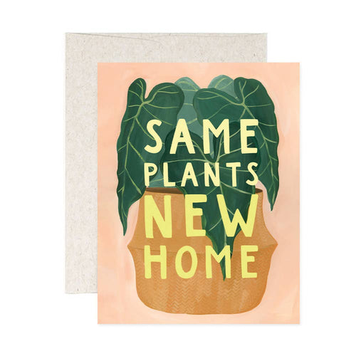 Same Plants Card - Front & Company: Gift Store