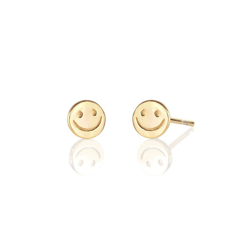Happy Face Stud Earrings - Front & Company: Gift Store