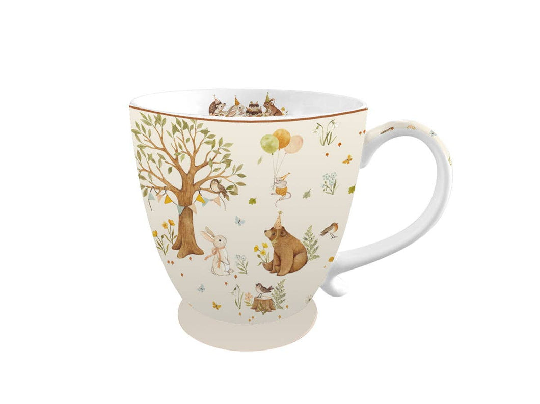 Porcelain mug Forest Party 430 ml Isabelle Rose