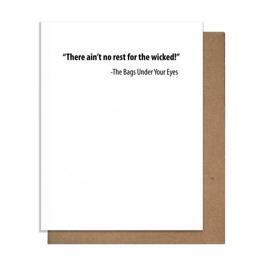 Wicked Bag - Birthday Card
