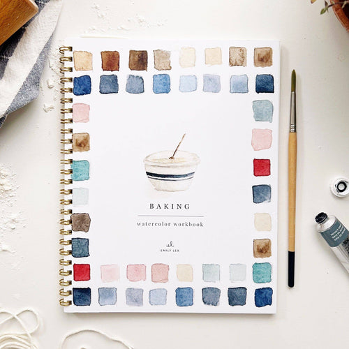 Baking watercolor workbook - Front & Company: Gift Store