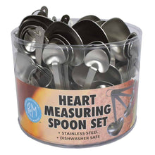 Load image into Gallery viewer, Measuring Spoon Set Hearts
