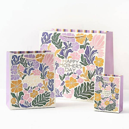 Nouveau Floral Mother's Day Gift Bag