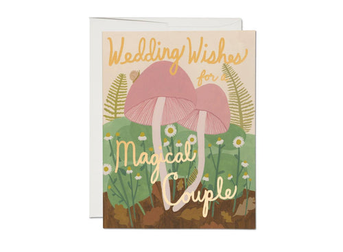 Magical Couple wedding greeting card - Front & Company: Gift Store